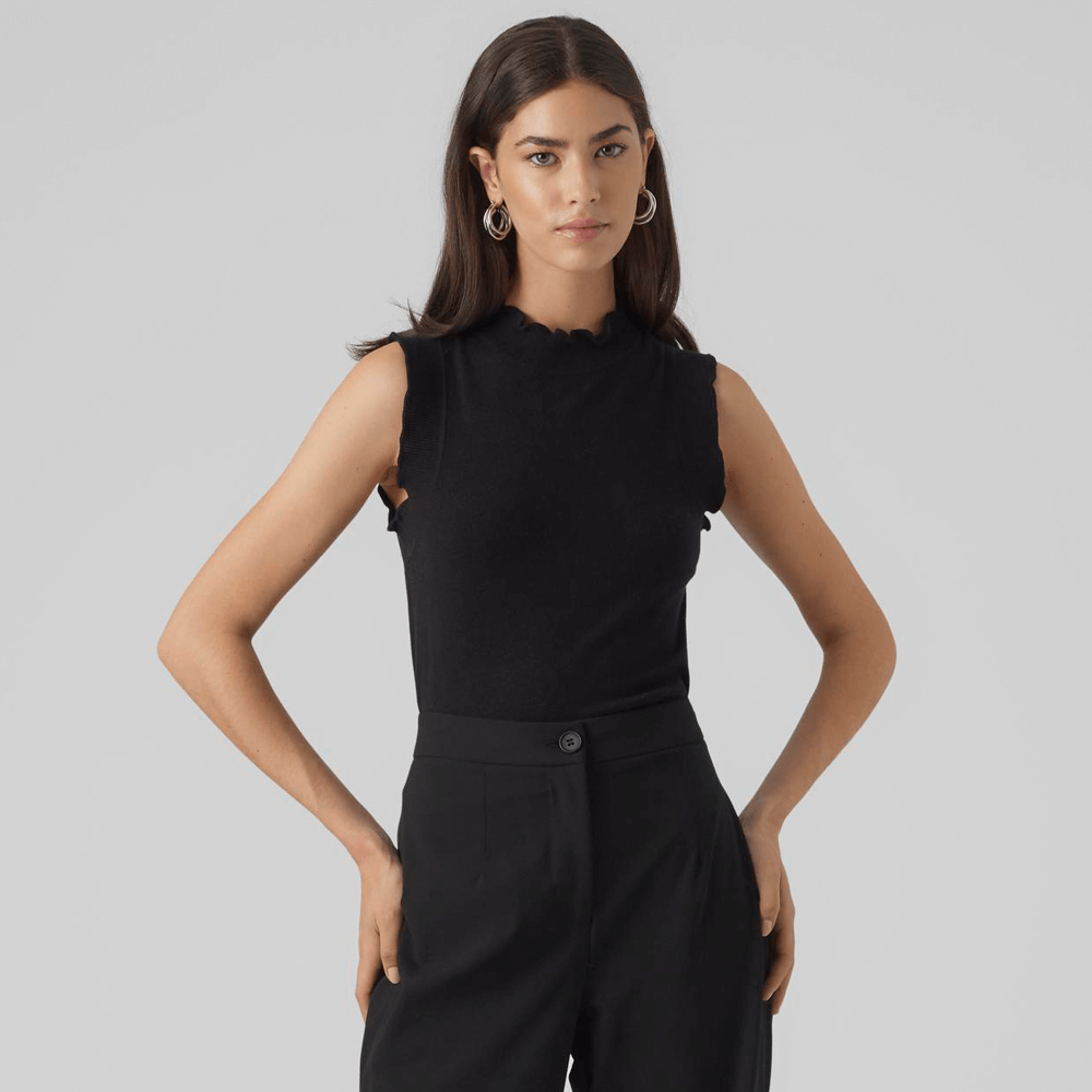 High neck top best sale womens